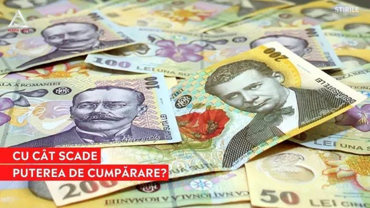 A scazut puterea medie de cumparare pe cap de locuitor in Romania