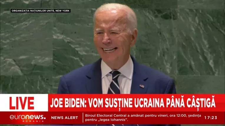 Biden cere incheierea conflictelor: "Principalele obiective ale razboiului lui Putin au esuat"