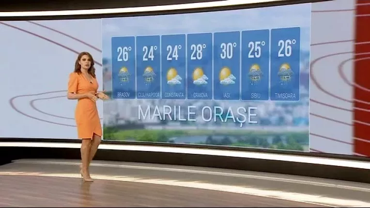 Cod galben de ploi si vijelii valabil pana la ora 23