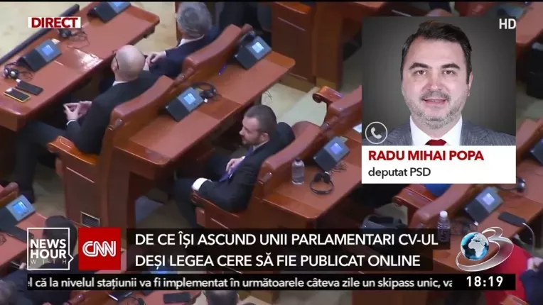 De ce isi ascund unii parlamentari CV-ul, desi legea cere sa fie publicat online