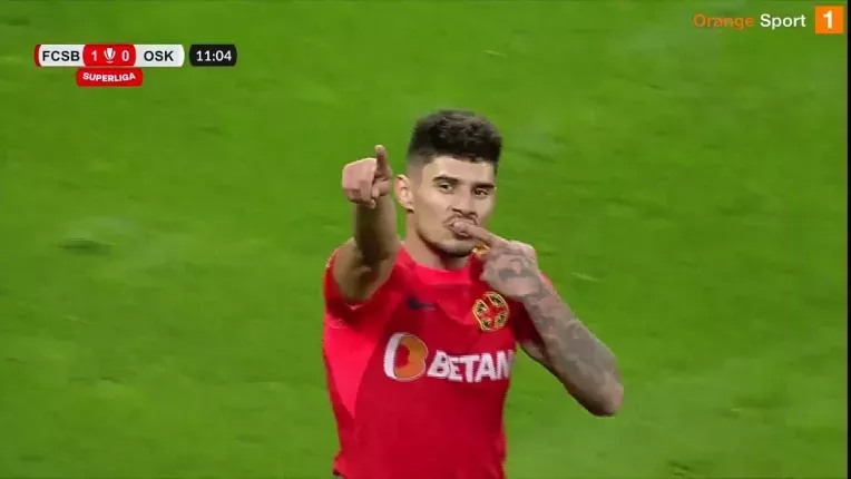 FCSB - Sepsi 2-1. Start cu dreptul pentru FCSB in play-off, avans de sapte puncte