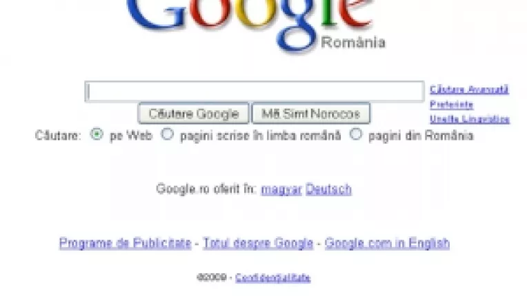 Google: Raport despre tendintele bazate pe cautari efectuate in Romania in 2012