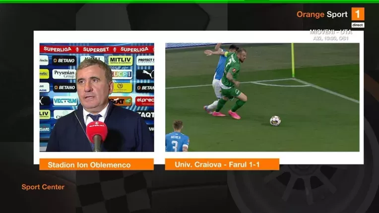 Hagi: "De ce sa fiu suparat? Ca suntem pe primul loc? Alibec ne-a adus pana aici". Reactia lui Meme