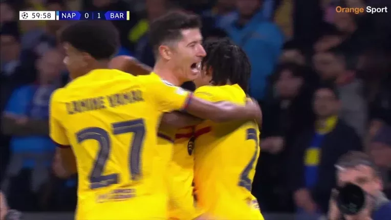 Napoli - Barcelona 1-1. Supergolgehterii celor doua au punctat la Napoli