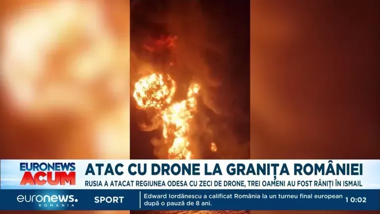 Rusia a atacat langa granita cu Romania. MApN a trimis doua F-16 in zona